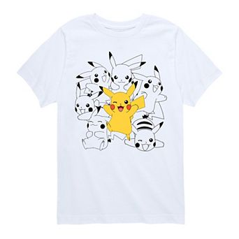 Boys 8-20 Pokemon Pika Repeat Tee