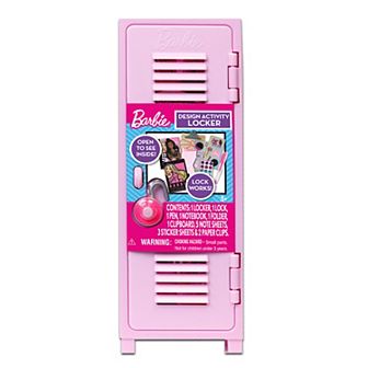 Barbie Design Activity Locker