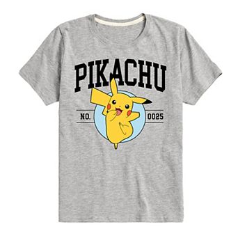 Boys 8-20 Pokemon Pikachu Collegiate Tee