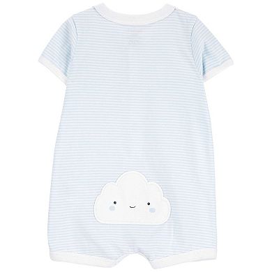 Baby Boy Carter's Striped Snap-Up Romper