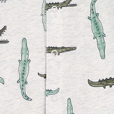 Baby Boy Carter's Alligator Print Romper