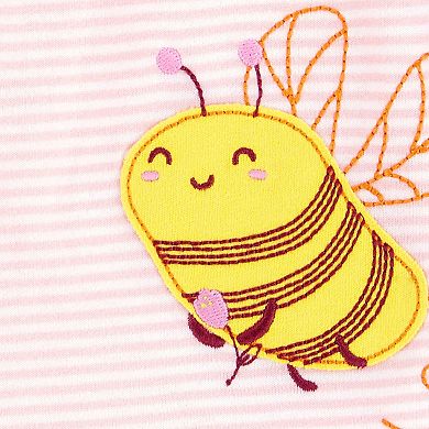 Baby Girl Carter's Bee Snap-Up Romper