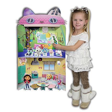 Tara Toy Gabby's Dollhouse Playscene Toy 4-piece Set