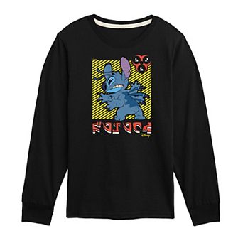 Disney's Lilo & Stitch Boys 8-20 626 Long Sleeve Tee