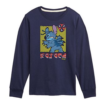 Disney's Lilo & Stitch Boys 8-20 626 Long Sleeve Tee