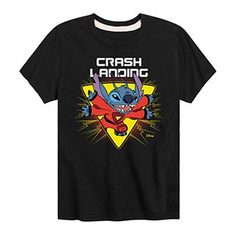 Disney's Lilo & Stitch Boys 8-20 Crash Landing Tee