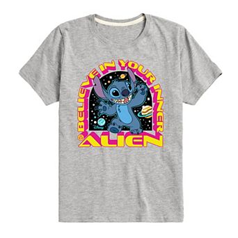 Disney's Lilo & Stitch Boys 8-20 Inner Alien Tee
