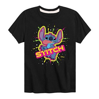 Disney's Lilo & Stitch Boys 8-20 Splatter Tee