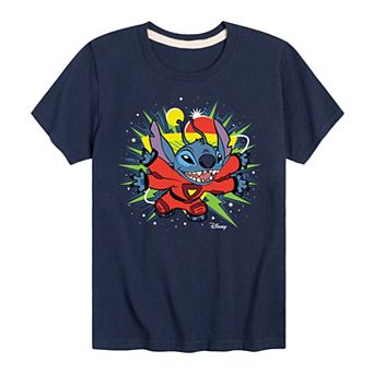 Disney's Lilo & Stitch Boys 8-20 Space Icons Tee