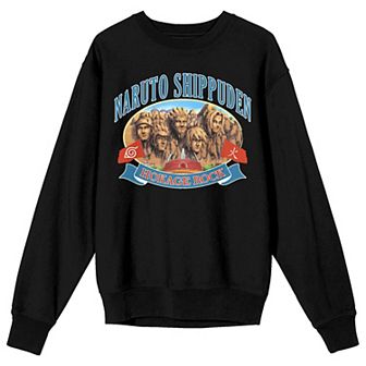 Men's Naruto Shippuden Hokage Rock Long Sleeve Graphic Tee