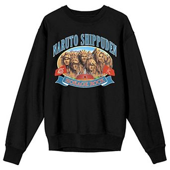 Men's Naruto Shippuden Hokage Rock Long Sleeve Graphic Tee