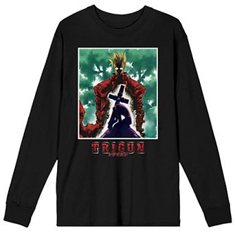 Men's Trigun Vash & Nicholas Long Sleeve Graphic Tee