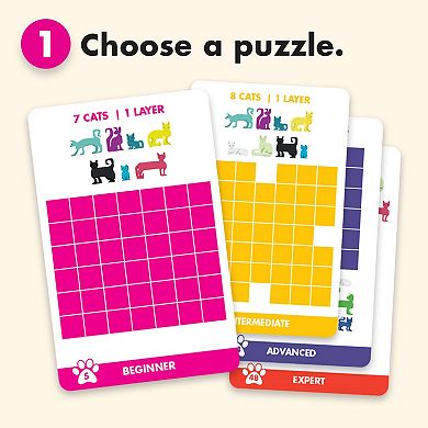 Brainwright Cat Stax The Purrfect Puzzle