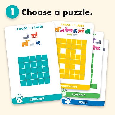 Brainwright Dog Stax The Pup Packing Puzzle