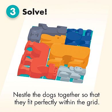 Brainwright Dog Stax The Pup Packing Puzzle