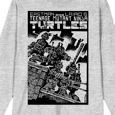 Men's Teenage Mutant Ninja Turtles Comic Origins Long Sleeve Graphic Tee