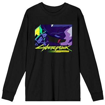 Men's Cyberpunk EdgeRunners Long Sleeve Graphic Tee