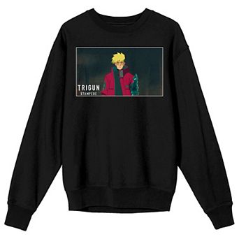 Men's Trigun Stampede Vash Screen Long Sleeve Graphic Tee