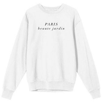 Men's Paris Beaute Jardin Graphic Sweatshirt