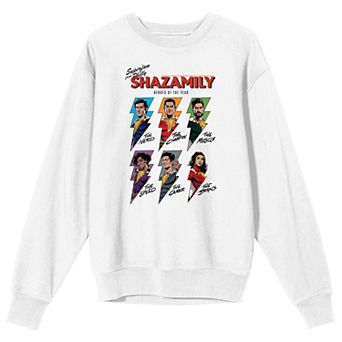 Men's Shazam 2 Fury Of The Gods Shazamily Heroes of the Year Long Sleeve Graphic Tee