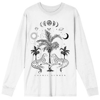Men's Cosmic Summer Long Sleeve Graphic Tee