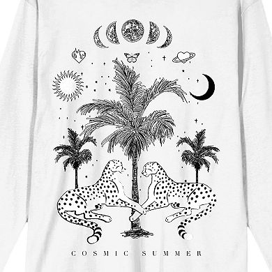 Men's Cosmic Summer Long Sleeve Graphic Tee