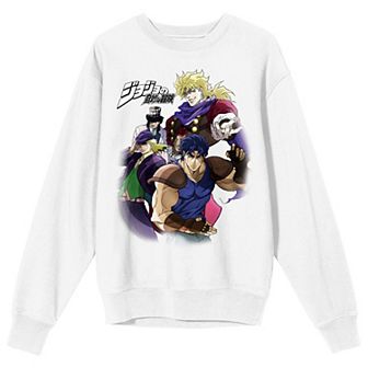 Men's Jojo's Bizarre Adventure Long Sleeve Graphic Tee