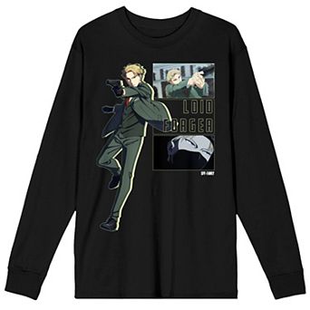 Men's Spy x Family Loid Forger Long Sleeve Graphic Tee