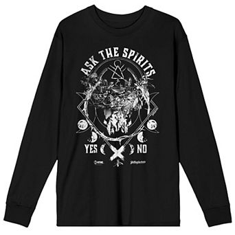 Men's Yellowjackets " Ask the Spirits" Long Sleeve Graphic Tee