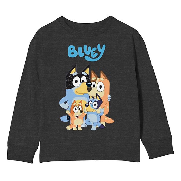 Toddler Boy Bluey Long Sleeve Graphic Tee