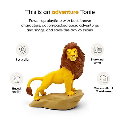 tonies Disney's Lion King Audio Character for Toniebox