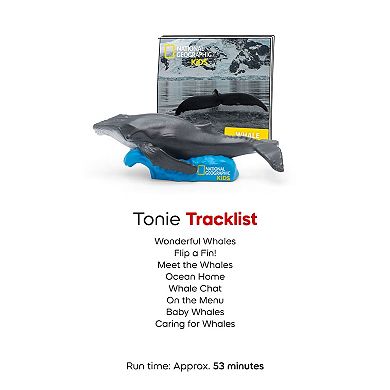 tonies National Geographic Whale Audio Play Character