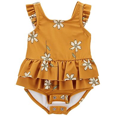 Baby Girl Carter's Floral 1-Piece Swimsuit