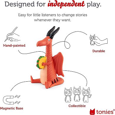 tonies Dragons Love Tacos 1 & 2 Audio Character for Toniebox