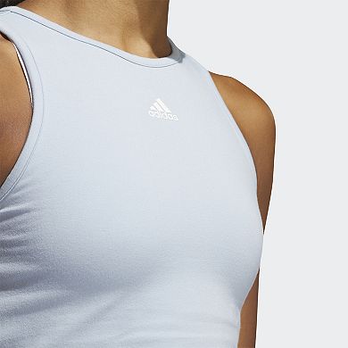 Women's adidas Essentials Solid Cropped Tank Top