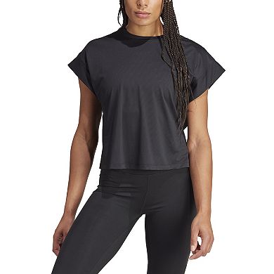 Women's adidas Cropped Studio Tee