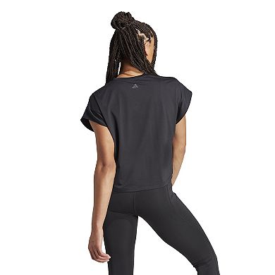 Women's adidas Cropped Studio Tee