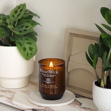 WoodWick® ReNew Incense & Myrrh Large Jar Candle