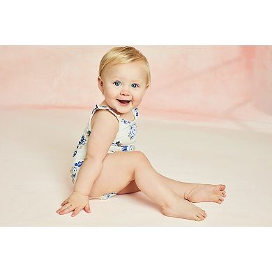 Baby Girl Carter's 5-Pack Floral Flutter Bodysuits