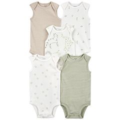 Baby Boy's 5-Piece Jungle Print Starter Set, Kmart Bodysuit Baby