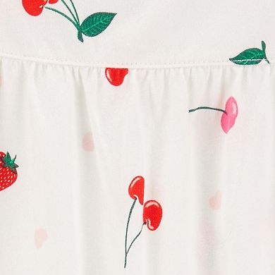 Baby Girl Carter's 3-Piece Strawberry Bodysuits & Shorts Set