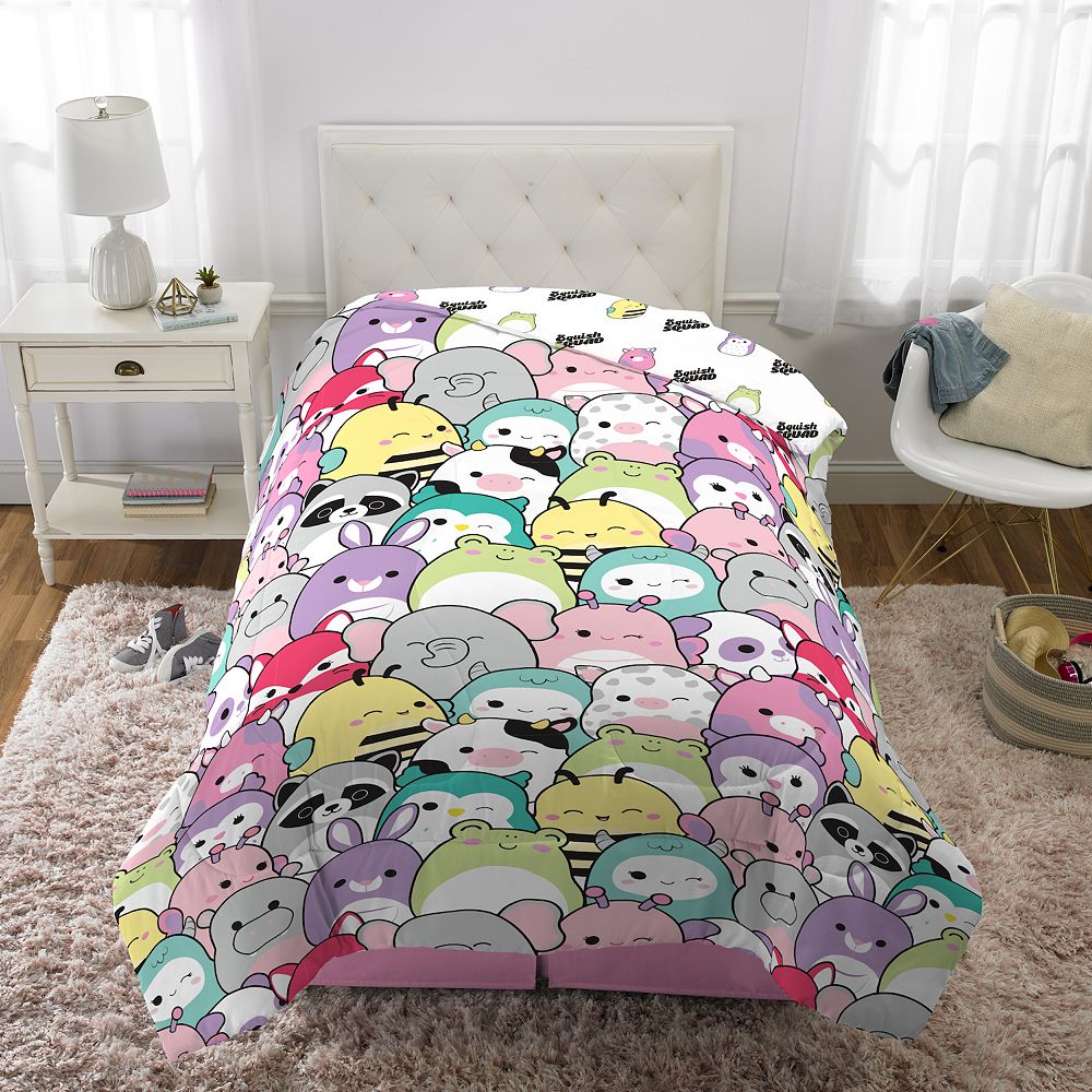 Squishmallows Twin/Full Reversible Comforter