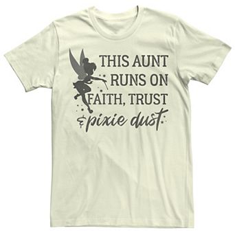 Disney's Tinker Bell Juniors' This Aunt Runs On Faith Trust & Pixie Dust Boyfriend Tee