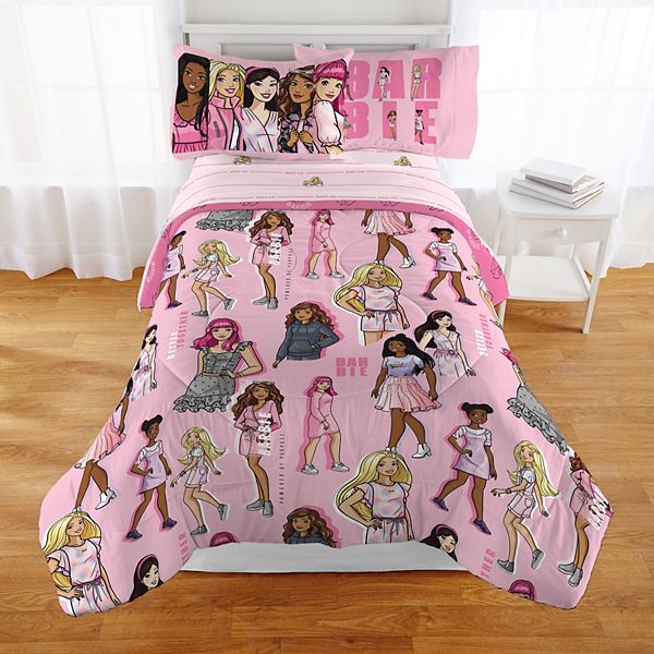 Barbie bed set full hot sale