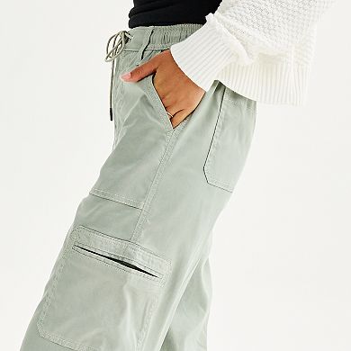 Junior's SO® High Rise Relaxed Cargo Pant