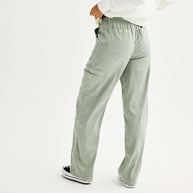 Junior's SO® High Rise Relaxed Cargo Pant