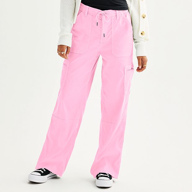 Junior's SO® High Rise Relaxed Cargo Pant