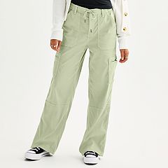 Women's High-rise Cargo Parachute Pants - All In Motion™ Lilac
