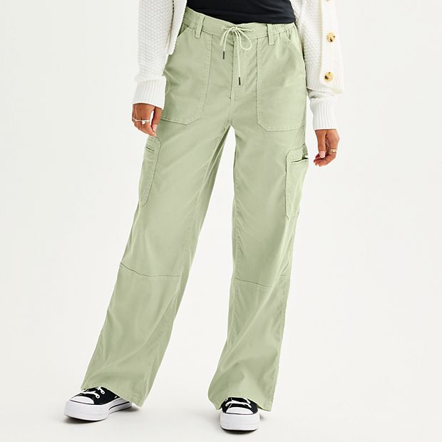 Junior's SO® High Rise Relaxed Cargo Pant