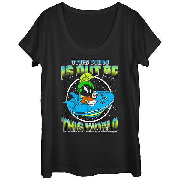 Juniors' Looney Tunes Out Of The World Mom Graphic Tee